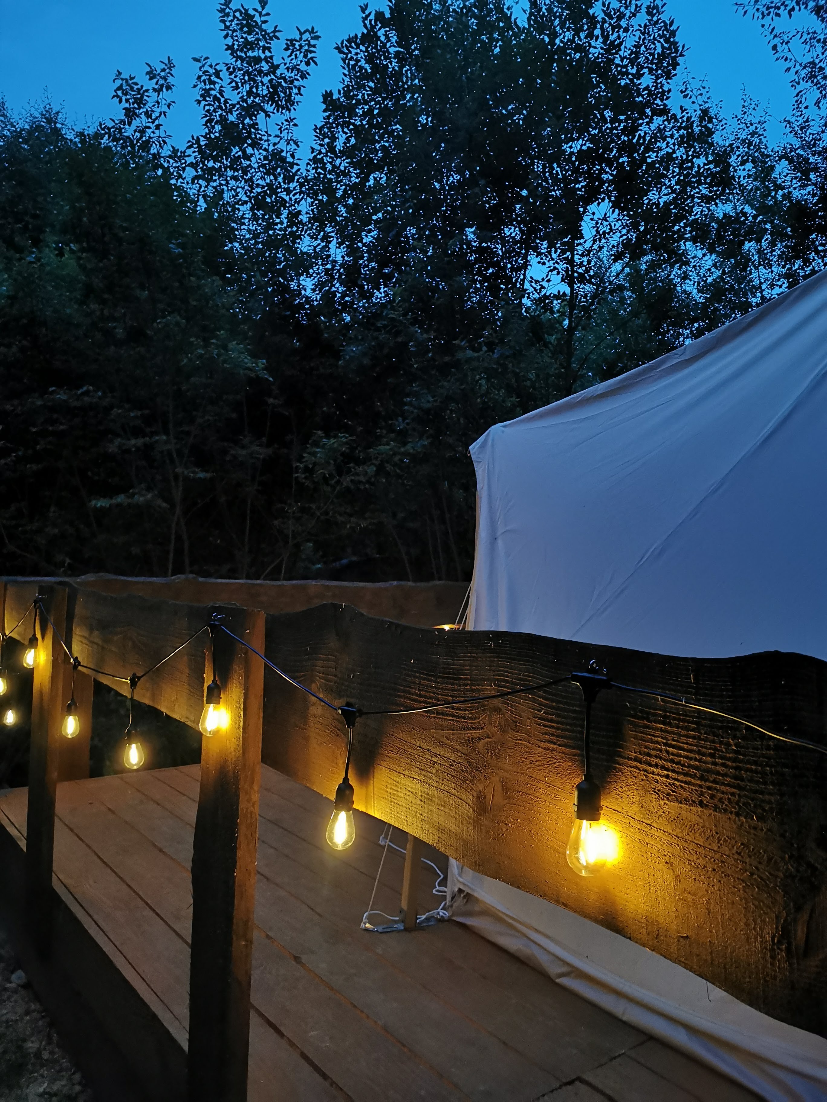 glamping tent