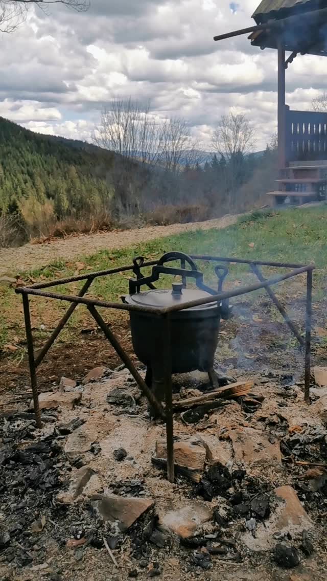 small fire, big atmosphere